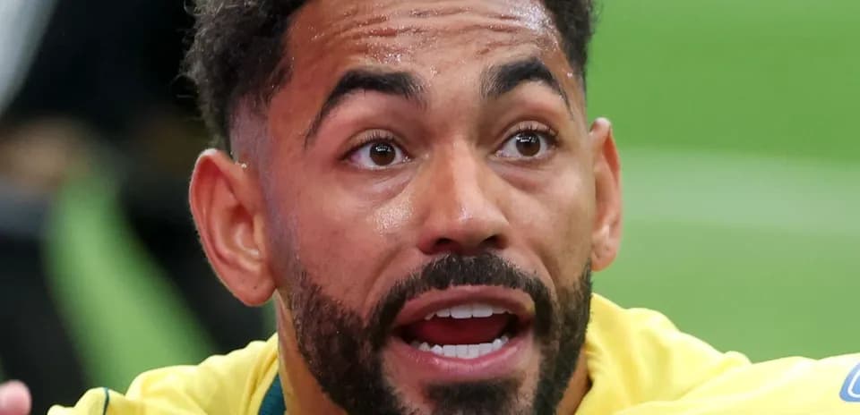 Jugador expresando emoción durante un partido