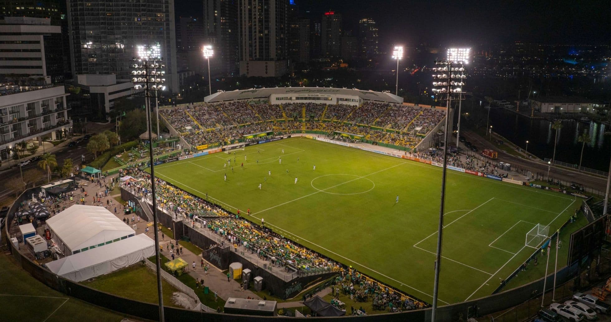 Partido entre Tampa Bay Rowdies y Charleston Battery