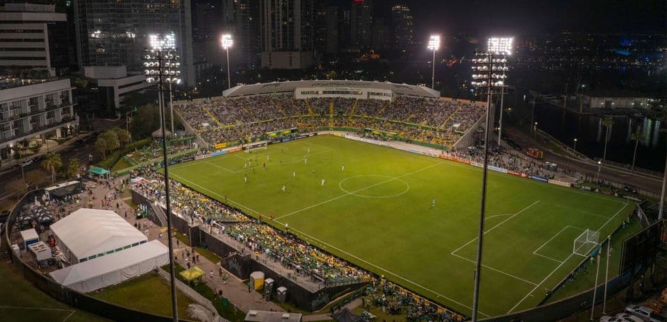 Partido entre Tampa Bay Rowdies y Charleston Battery