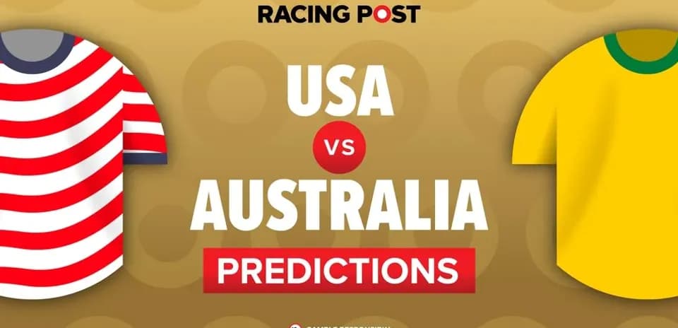 Camisetas de USA y Australia con texto de predicciones