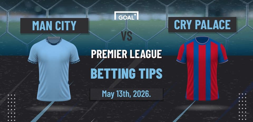 Camisetas de Man City y Crystal Palace para partido