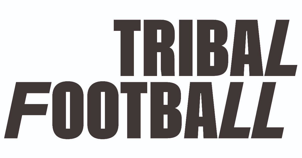 Logotipo de Tribal Football en letras grandes