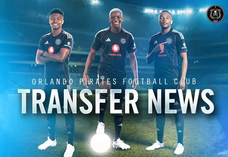 Jugadores de Orlando Pirates con noticias de transferencias
