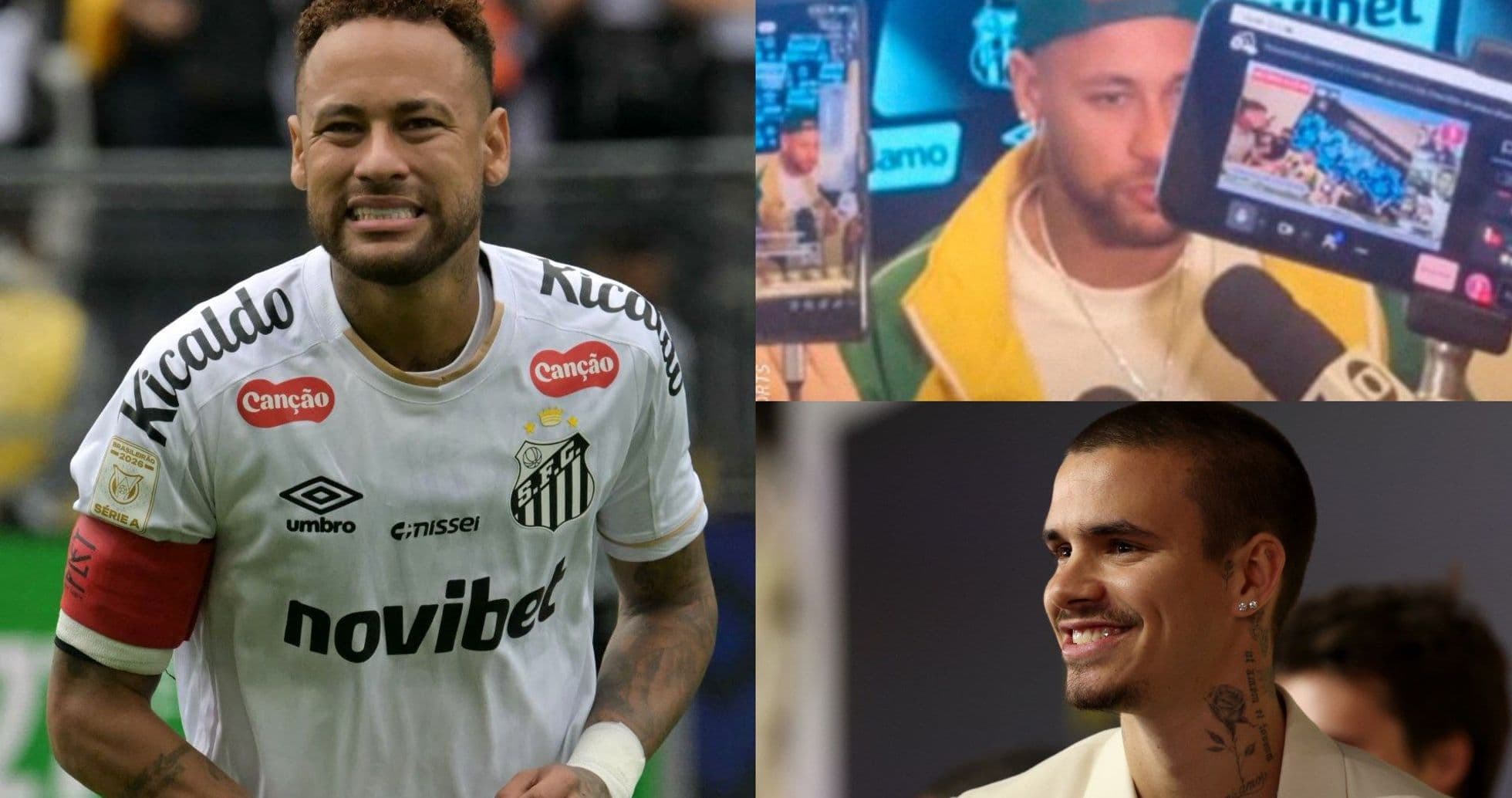 Neymar jugando y en conferencias de prensa