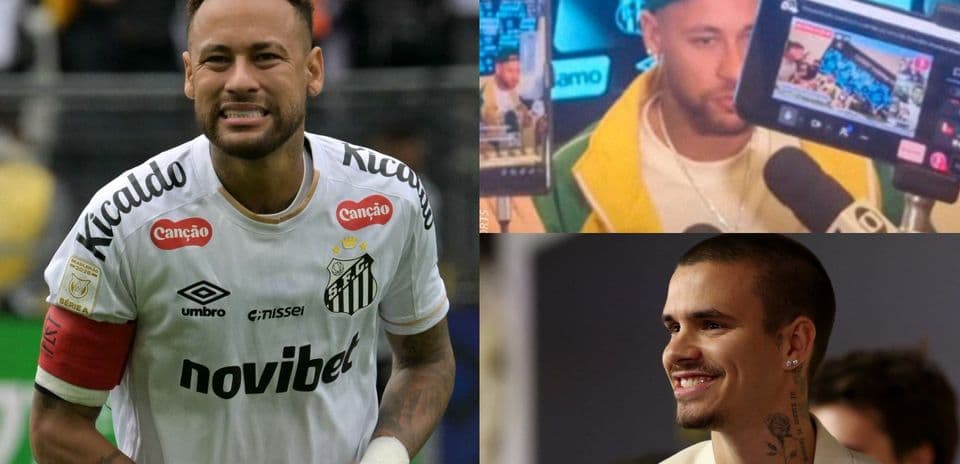 Neymar jugando y en conferencias de prensa