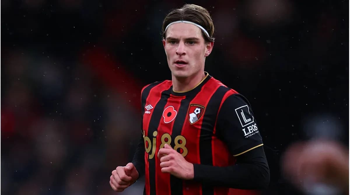 Jugador de AFC Bournemouth en acción durante el partido