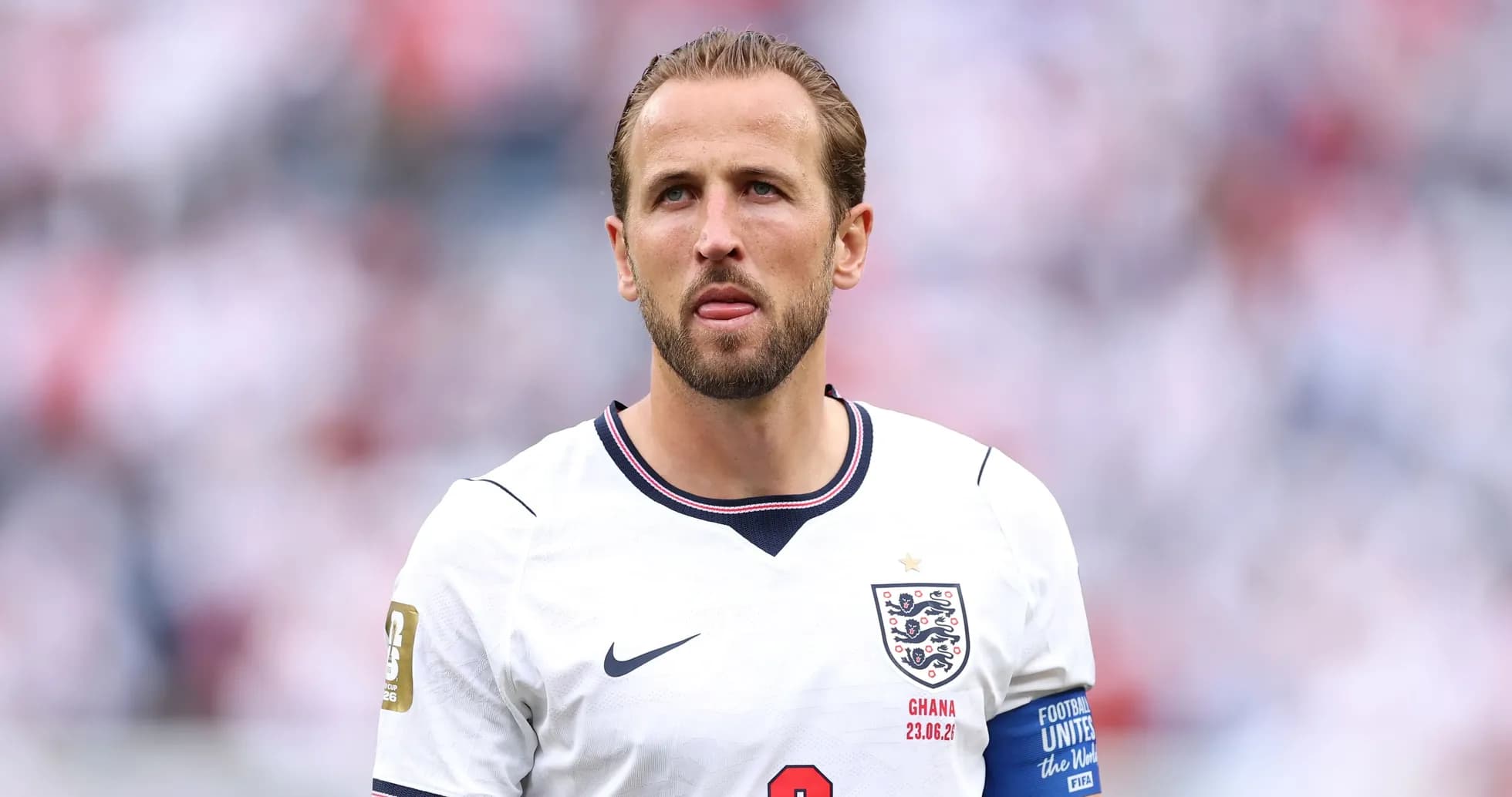 Jugador de Inglaterra en partido contra Ghana