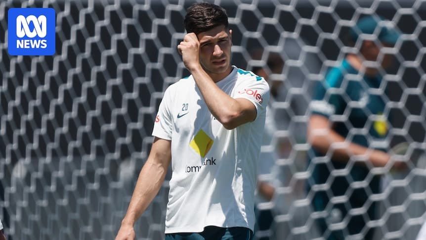 Jugador durante entrenamiento en el campo de fútbol