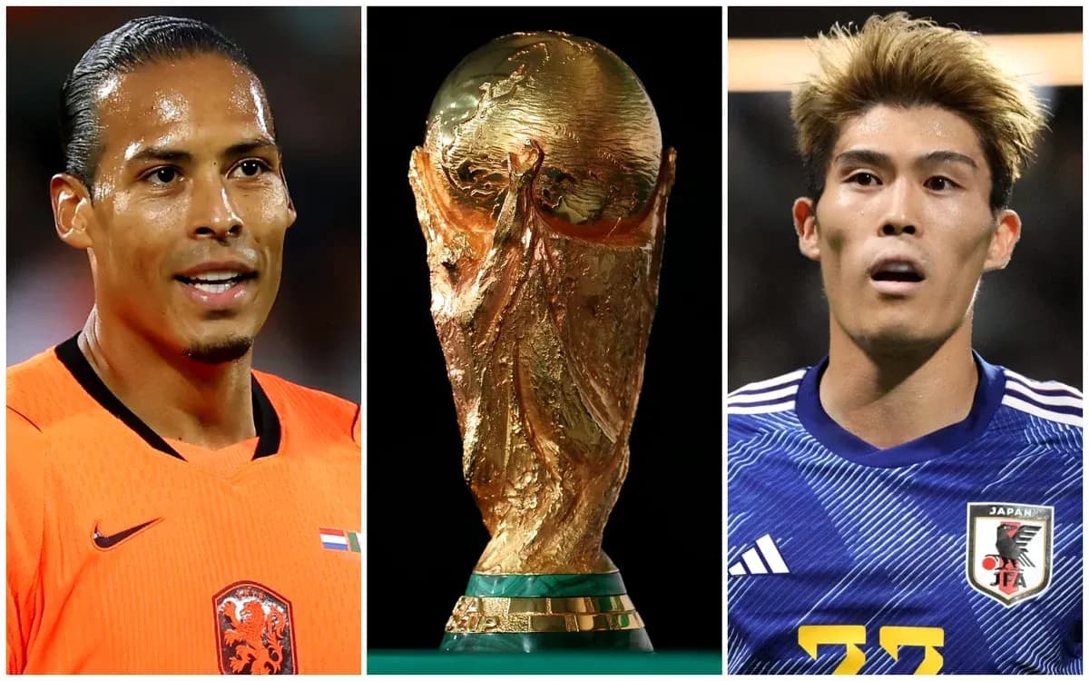 Jugadores de Países Bajos y Japón con el trofeo Jugadores de Países Bajos y Japón con el trofeo