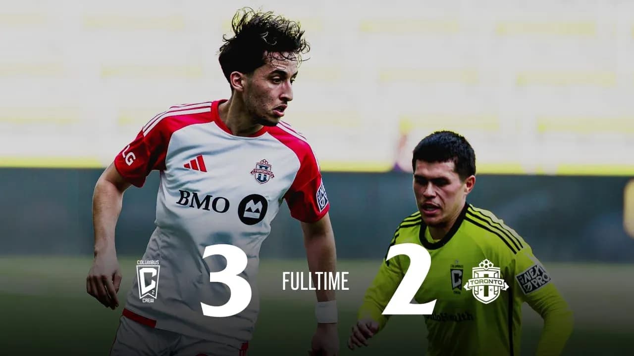 Columbus Crew II gana 3-2 a Toronto II Columbus Crew II gana 3-2 a Toronto II