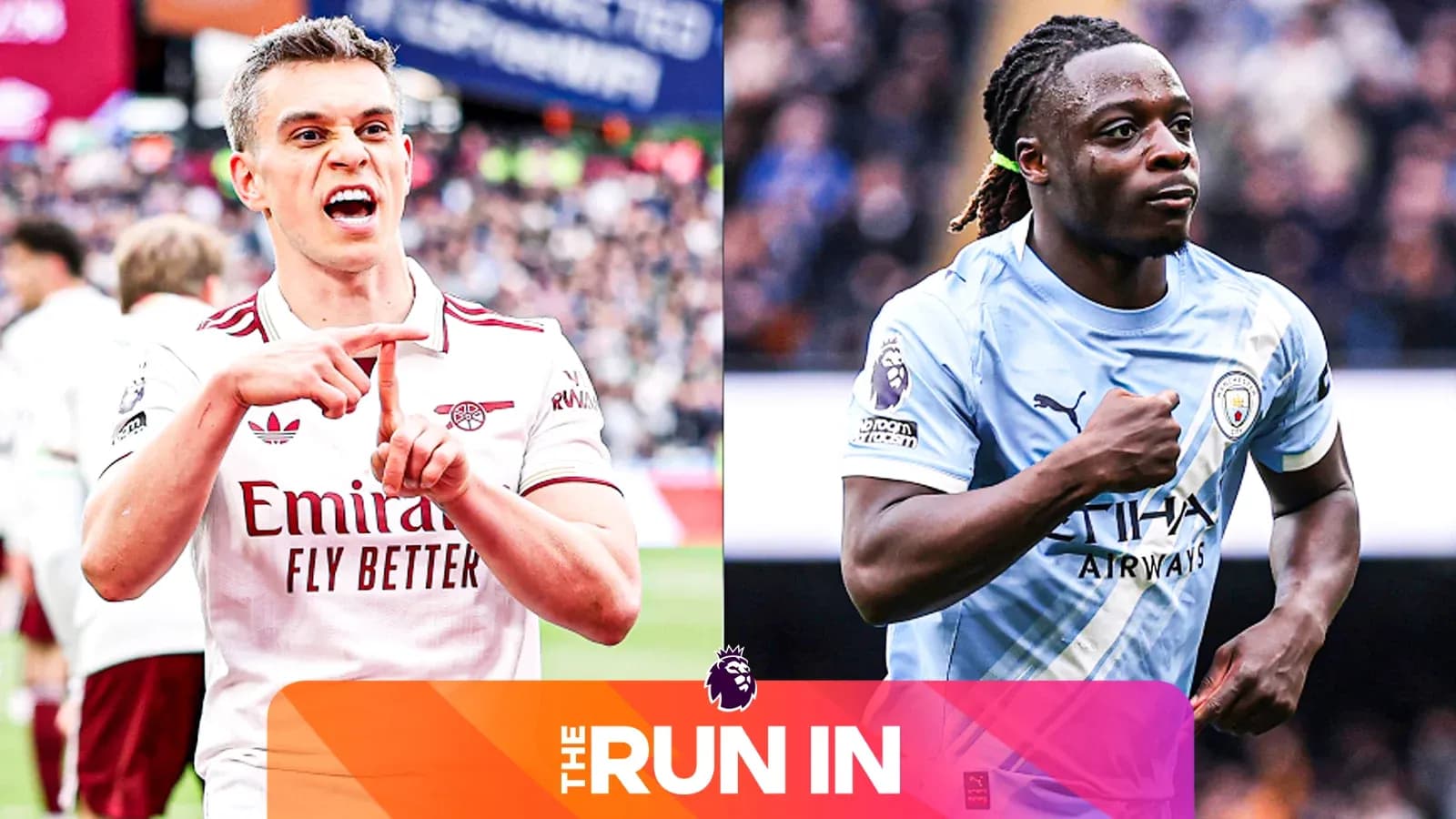 Jugadores de Arsenal y Manchester City en acción Jugadores de Arsenal y Manchester City en acción