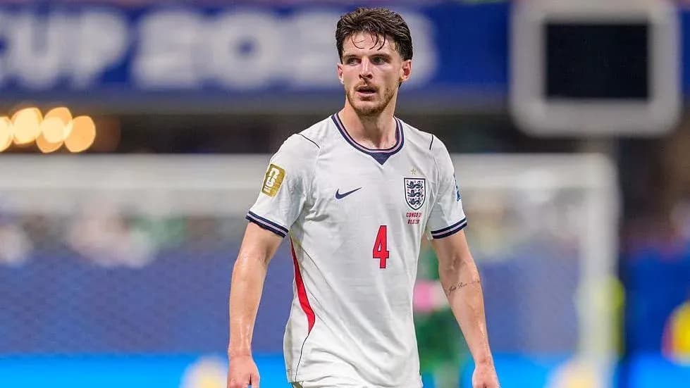 Jugador de Inglaterra en acción durante un partido Jugador de Inglaterra en acción durante un partido